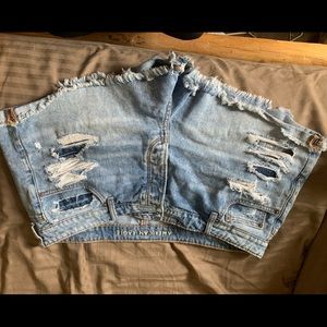 American Eagle jean shorts